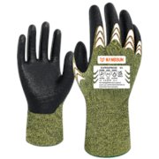 Manosun EUFR5GPR020 Arc Flash Heat & Cut Protection Gloves